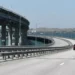 Движение автотранспорта по Крымскому мосту временно перекрыто