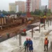 Строители продолжают возводить новую поликлинику в Ленинском округе