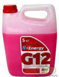 Антифриз G12, 5кг, красный