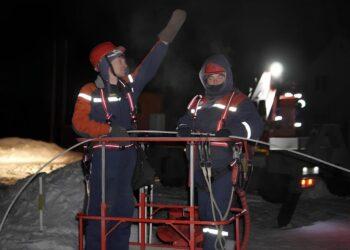 Электроснабжение полностью восстановлено в деревнях Васькино, Бершово, Лешино, Угрюмово, Сокольниково, Оксино, Новоселки и Курниково под Чеховом