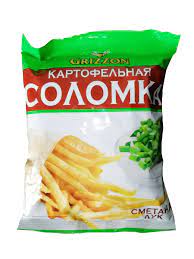 Соломка картофельная Grizzon 200г Фреш энд Снэк Компани
