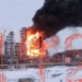 БПЛА атаковал Кстовскую промзону, горит установка по переработке нефти