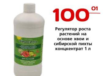 Регулятор роста растений на основе хвои и сибирской пихты концкентрат 1 л