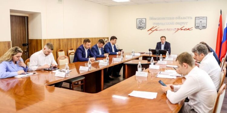 Глава горокруга Красногорск рассказал о строительстве и модернизации объектов инфраструктуры