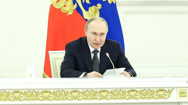 Заседание Совета по стратегическому развитию и нацпроектам прошло под руководством президента России Владимира Путина