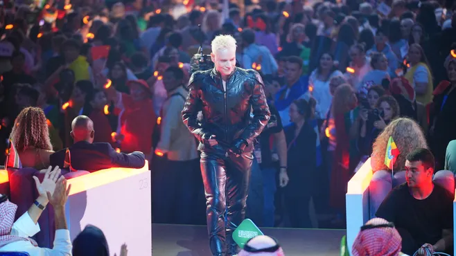 Певец SHAMAN на музыкальном конкурсе «Интервидение — 2025»